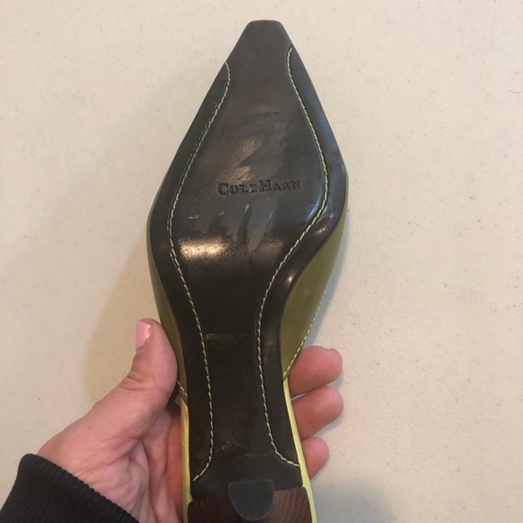 Cole Haan Point Toe Mule Heels - Picture 7 of 7